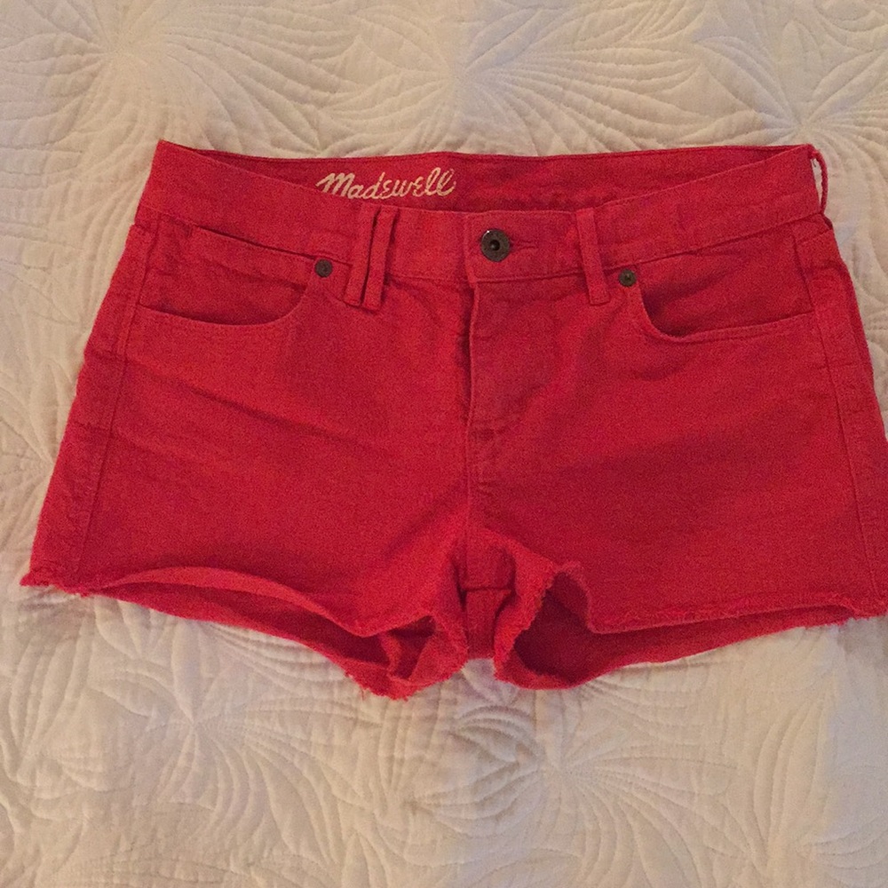 Madewell jean shorts